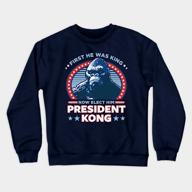 President Kong Crewneck Sweatshirt by DCLawrenceUK